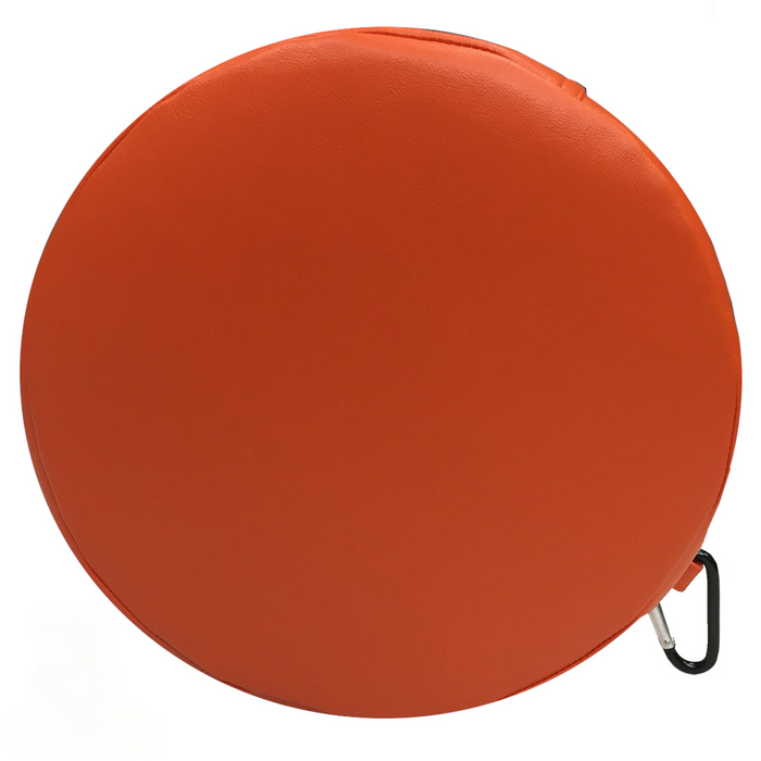 Orange Circle Vibrating Cushion