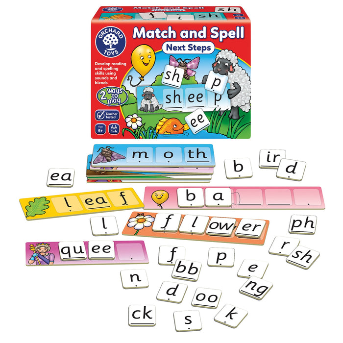 Match and Spell - Next Steps Game