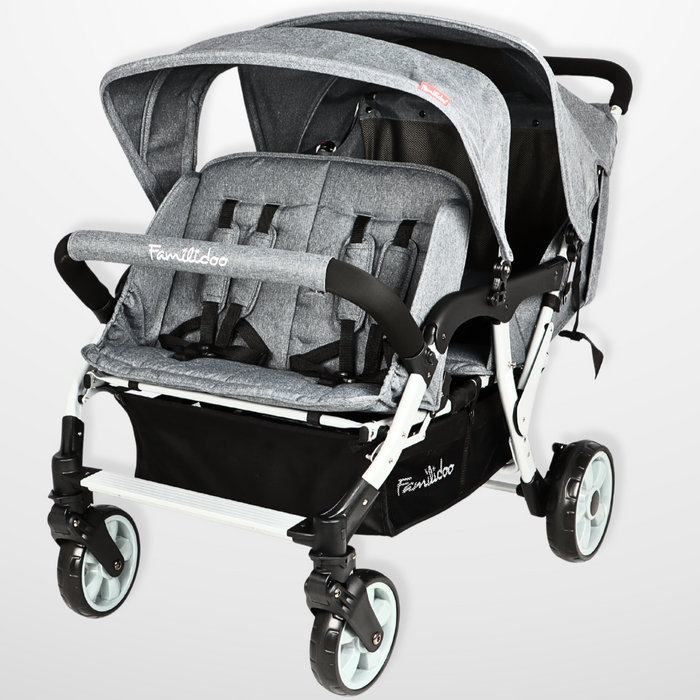 Familidoo 4 Seater Lightweight Stroller Plus Free Rain Cover