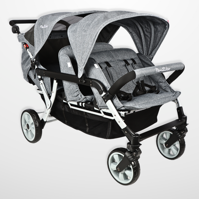 Familidoo 6 Seater Lightweight Stroller Plus Free Rain Cover