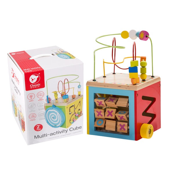 Classic World Multi Activity Cube (CW074F)