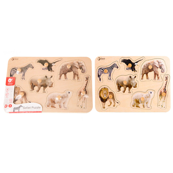 Classic World Wild Animal Puzzle