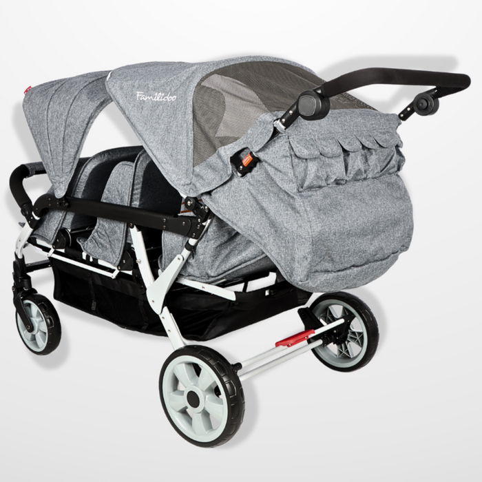 Familidoo 6 Seater Lightweight Stroller Plus Free Rain Cover