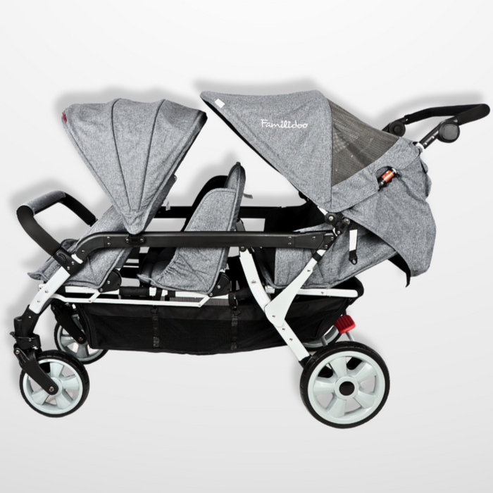 Familidoo 6 Seater Lightweight Stroller Plus Free Rain Cover