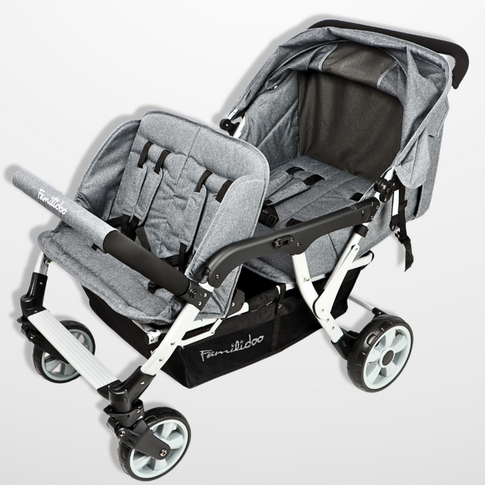 Familidoo 4 Seater Lightweight Stroller Plus Free Rain Cover