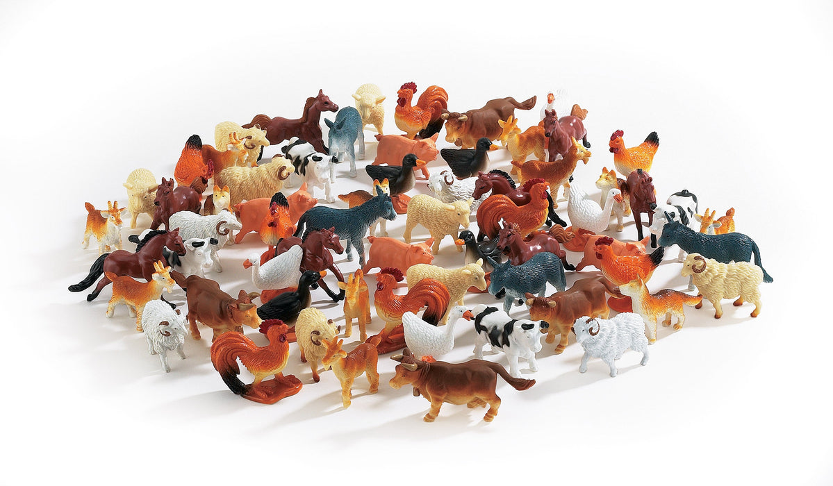 Wooden Farm & Farm Animals (48pieces)