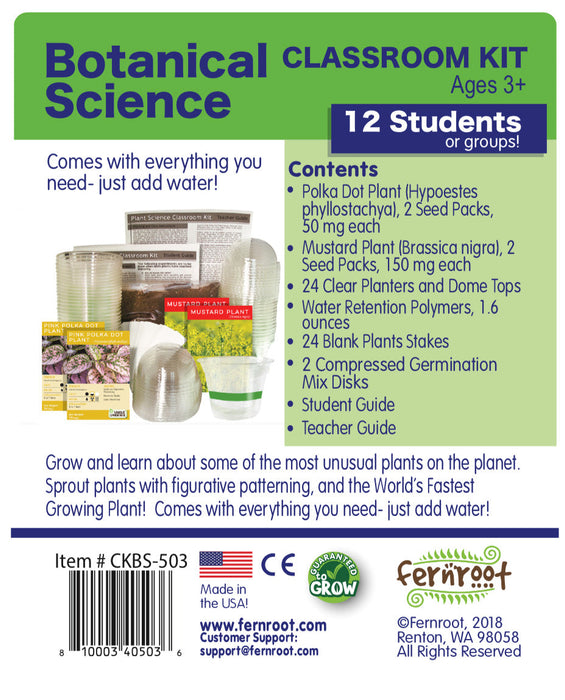 Botanical Science Classroom Kit