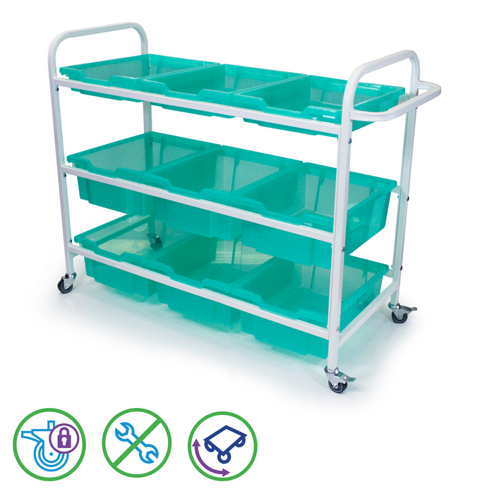 Sand and Water Equipment Storage Trolley