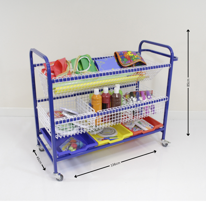 Arts And Craft Storage Trolley