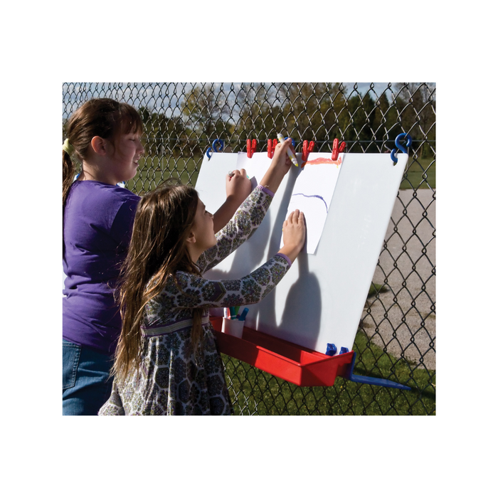 Double Hanging Fence Easel