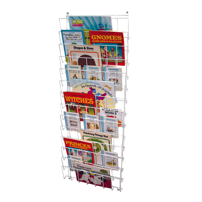 Vertical Wall Book Rack