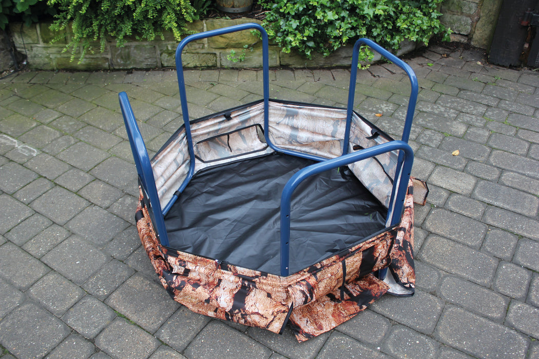 Natural Tree House And Tunnel - Tuff Tray Cover, No Frame