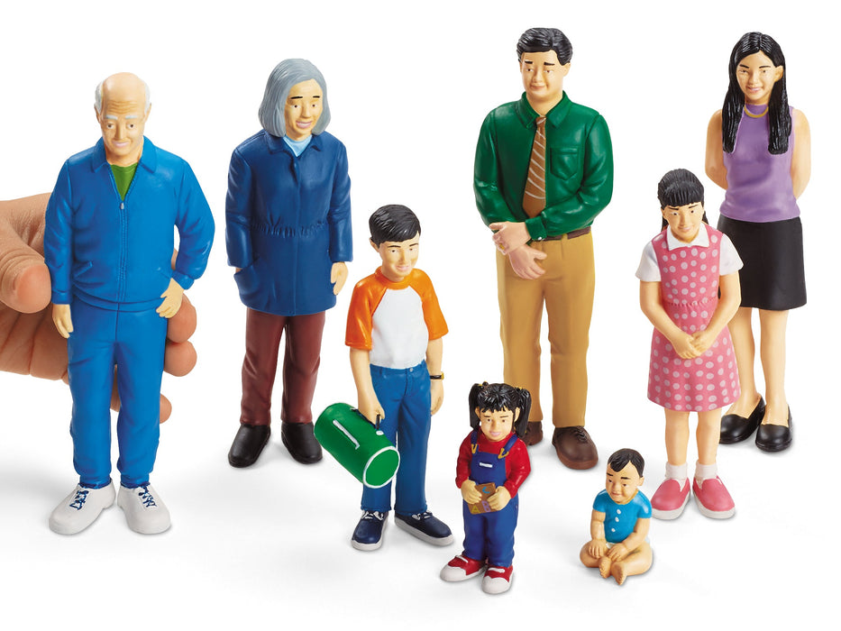 Far Eastern Block People - Set Of 8