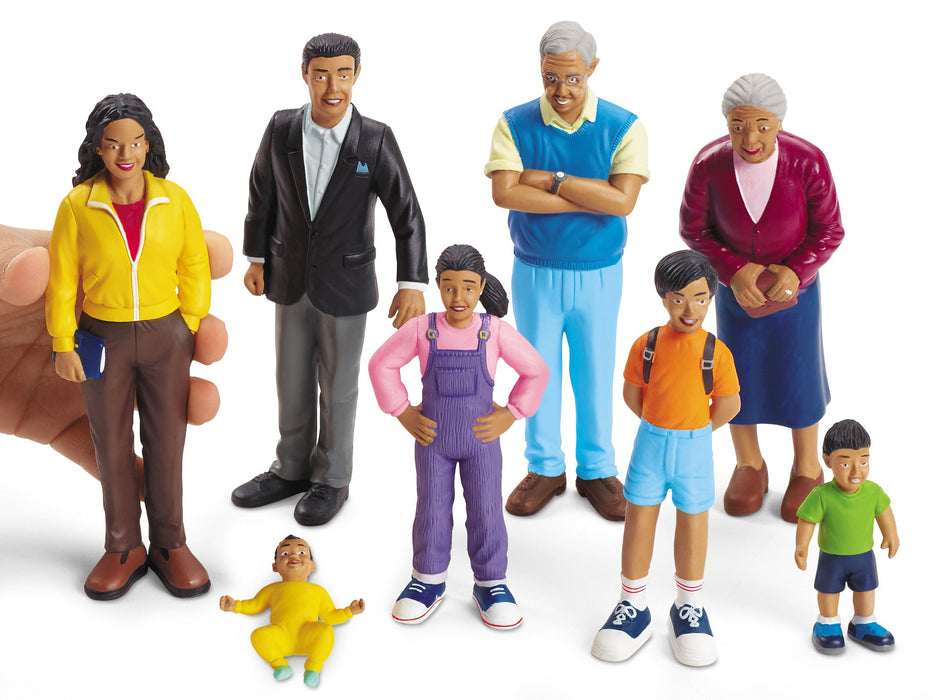 Block People - Hispanic Family