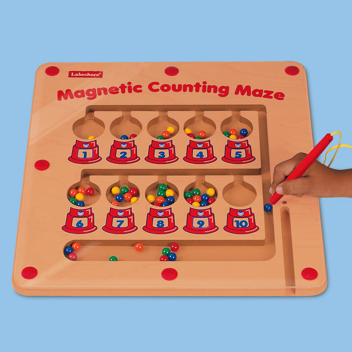 MAGNETIC COUNTING MAZE