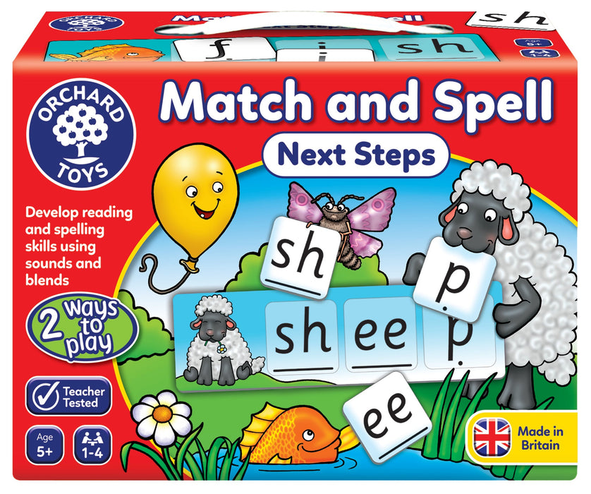 Match and Spell - Next Steps Game