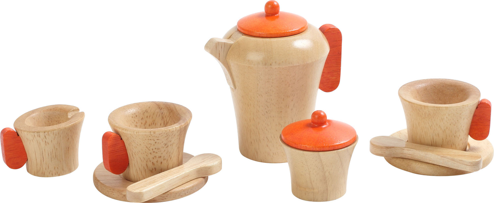 Wooden Tea Set