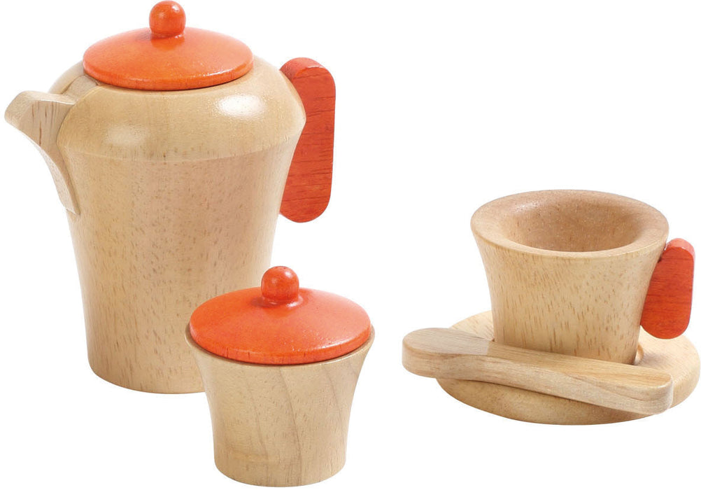 Wooden Tea Set