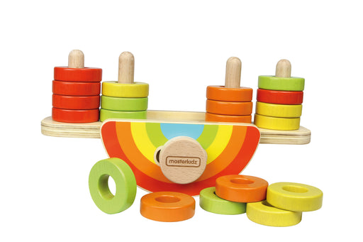 Wooden Balancing Rainbow Toy