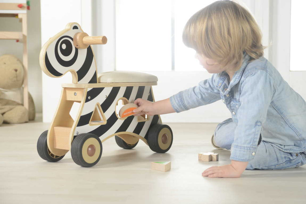 Ride-on Shape Sorter Zebra