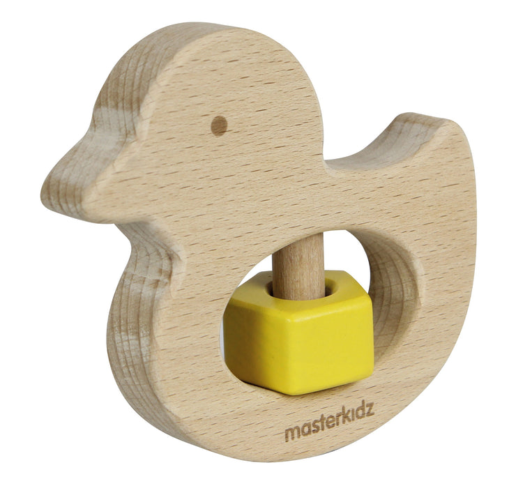 Wooden Duck Rattle Toy