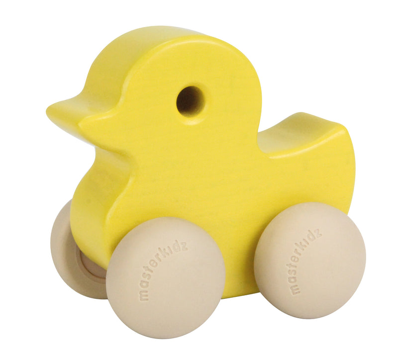 Wooden Push Along Toy Duck