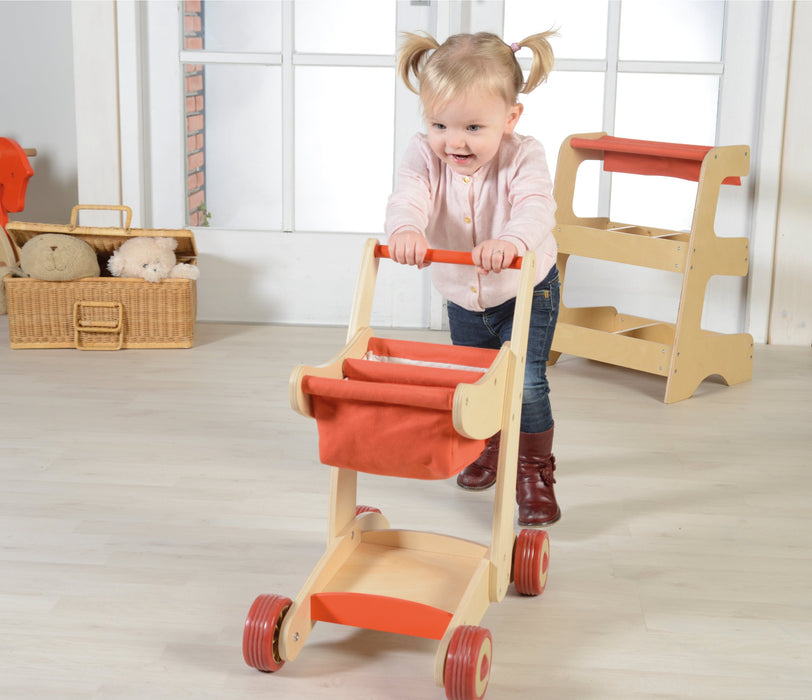 Wooden Shopping Cart