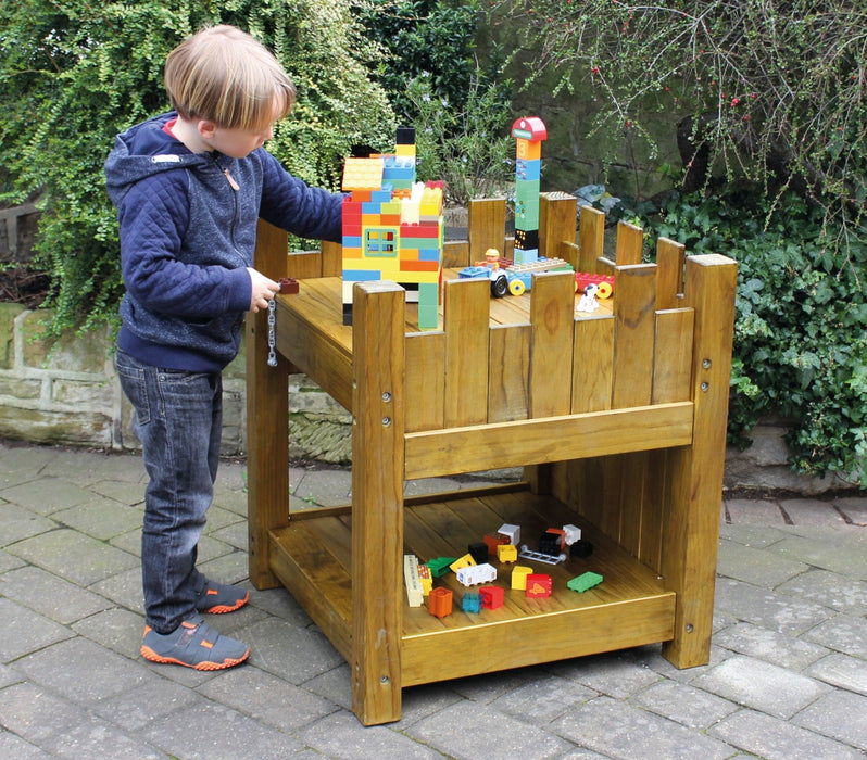 Wooden Castle Play-table - REDUCED TO CLEAR!