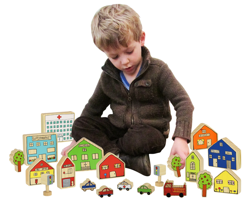 Village Play Set - 20 Piece