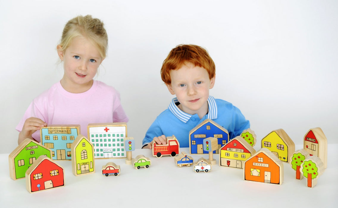 Village Play Set - 20 Piece