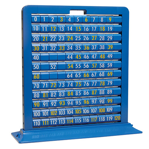 Turn And Learn 0-120 Number Board - Reduced To Clear!