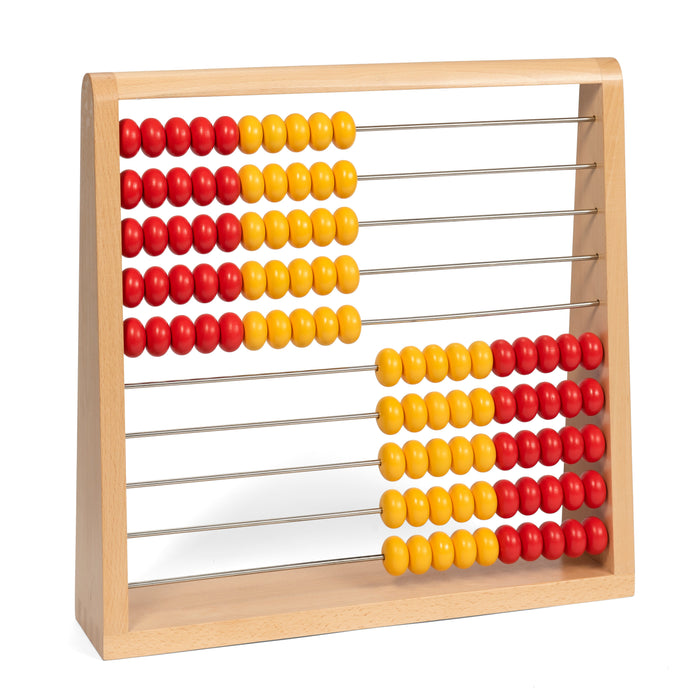 Giant 100 Bead Abacus - Colours - Reduced To Clear!