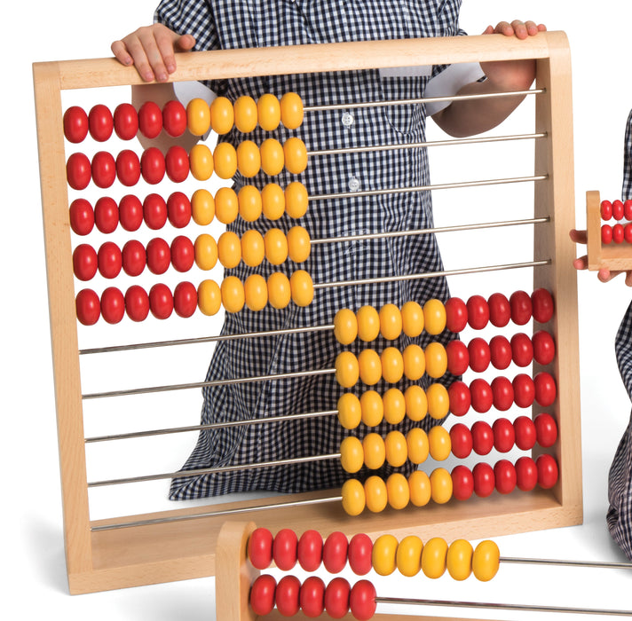 Giant 100 Bead Abacus - Colours - Reduced To Clear!