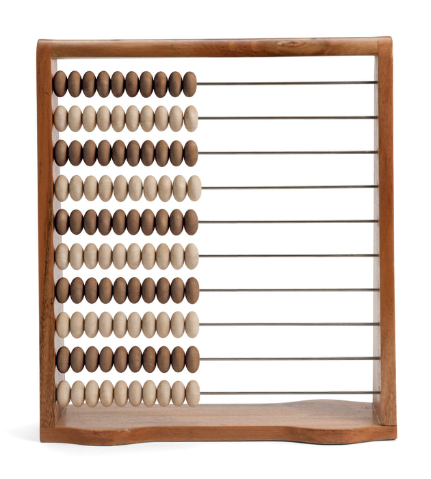 Giant 100 Bead Abacus - Natural