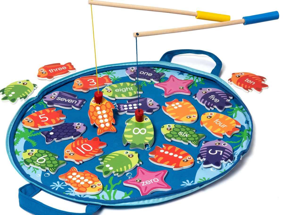 Zero To Ten Magnetic Fishing Game | Educational Toys