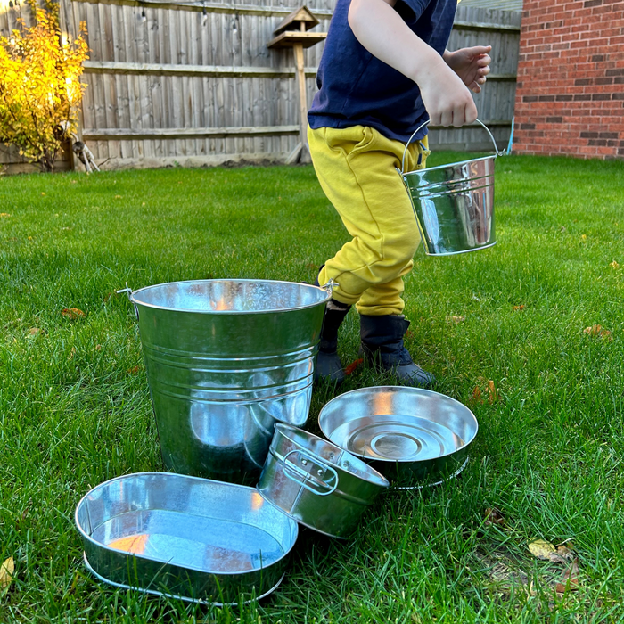 Metal Mud Kitchen Play Set - Pack of 5