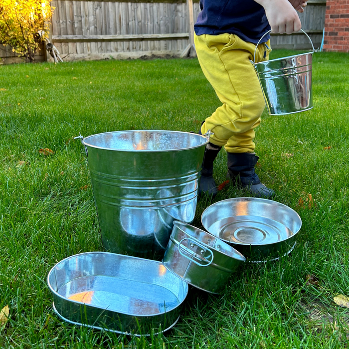 Metal Mud Kitchen Play Set - Pack of 5