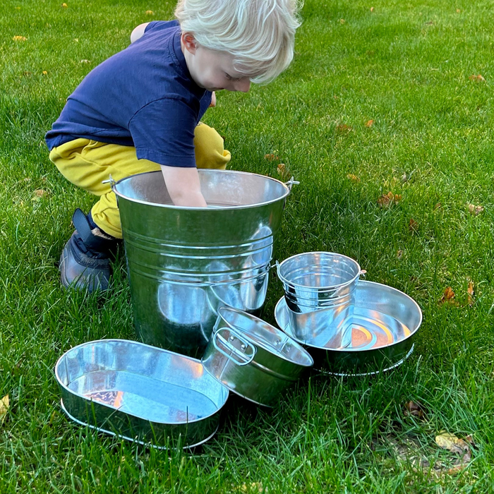 Metal Mud Kitchen Play Set - Pack of 5