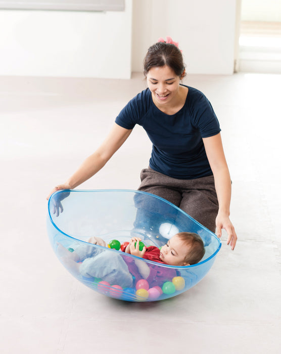 Rocking Bowl - Clear Blue