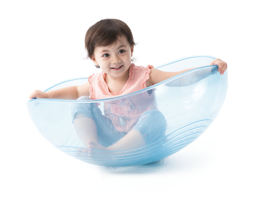 Rocking Bowl - Clear Blue