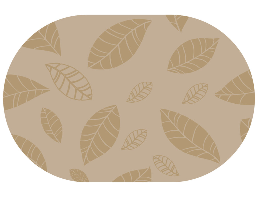 Oval Carpet (Leaf)