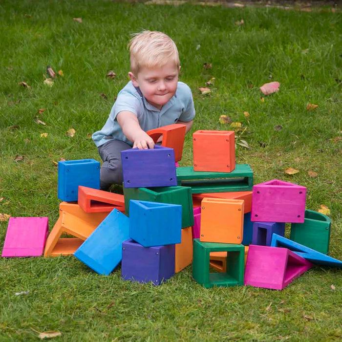 Outdoor Colour Hollow Block Set (27 Pieces)