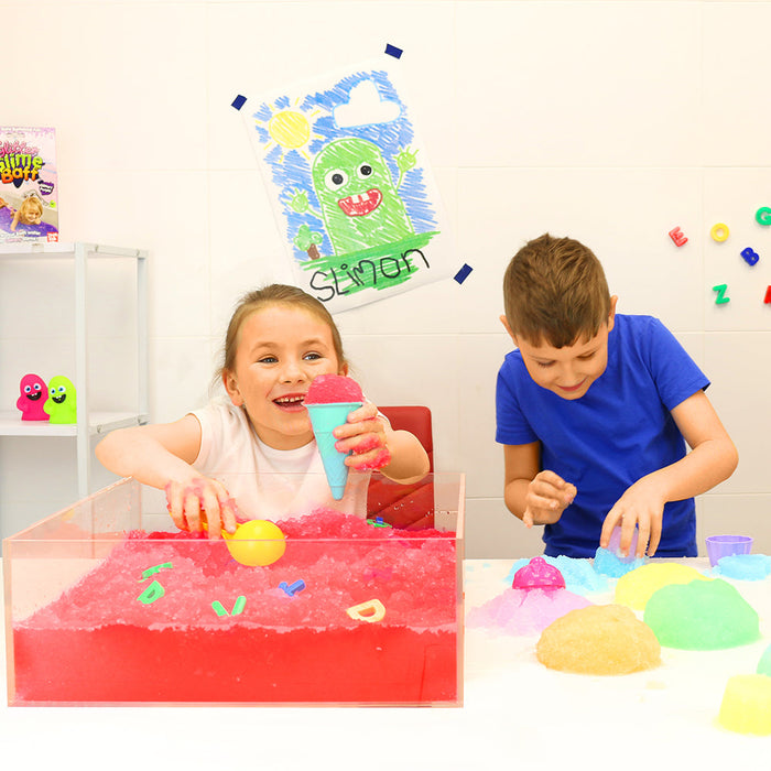 Gelli Play Sensory & Modelling Fun! Mixed Colours, White, Green, Blue & Pink