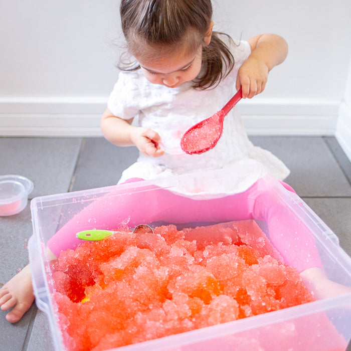 Gelli Play Sensory & Modelling Fun! Mixed Colours, White, Green, Blue & Pink