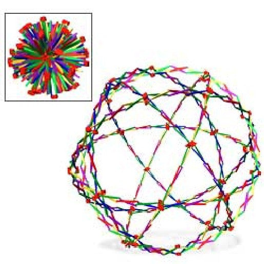 Hoberman Sphere Rainbow