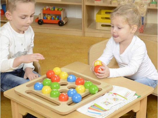 JUMBO WOODEN BALL GAME - REDUCED TO CLEAR!