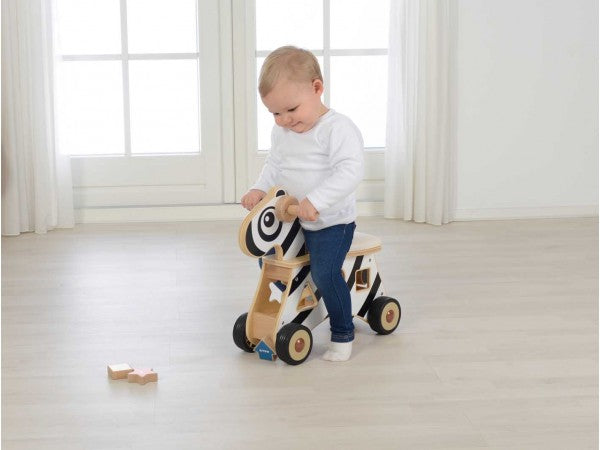 Ride-on Shape Sorter Zebra