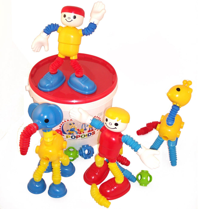 Popoids 140 piece Giant Bucket