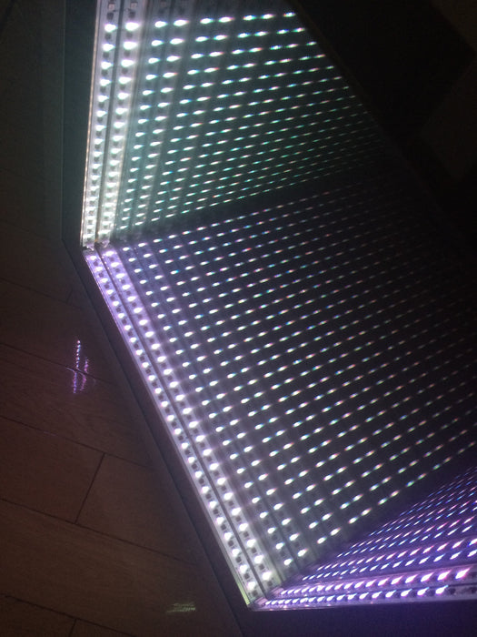 Interactive light and sound panel "Infinity"