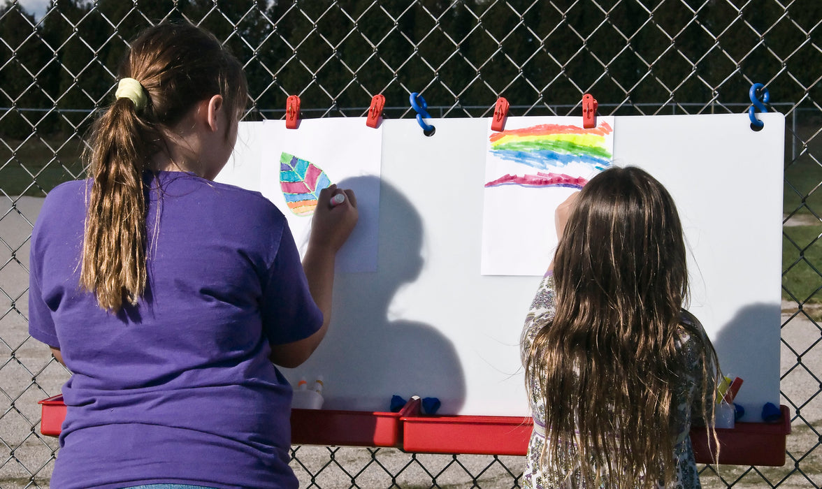 Double Hanging Fence Easel